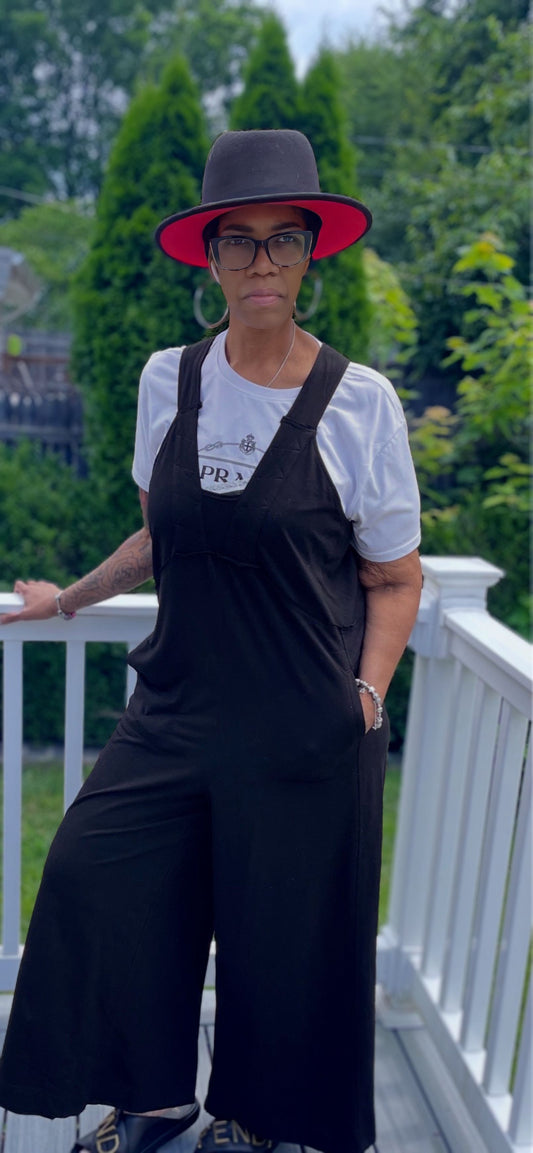 Wide Leg Relaxed Jumpsuit